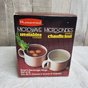 Rubbermaid Heatables Microwave Mugs - Brown